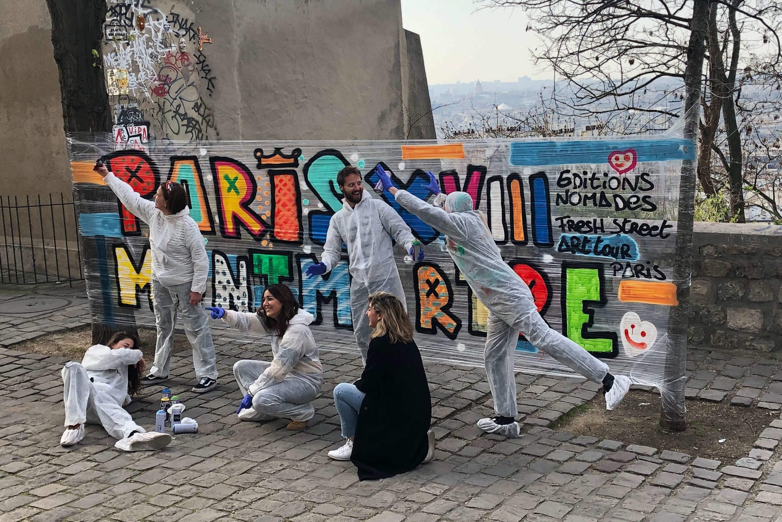 Team building atelier Graffiti et Street Art
