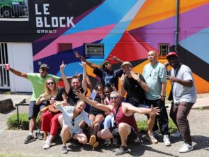 L'équipe du Fresh et du studio Le Block à Rennes