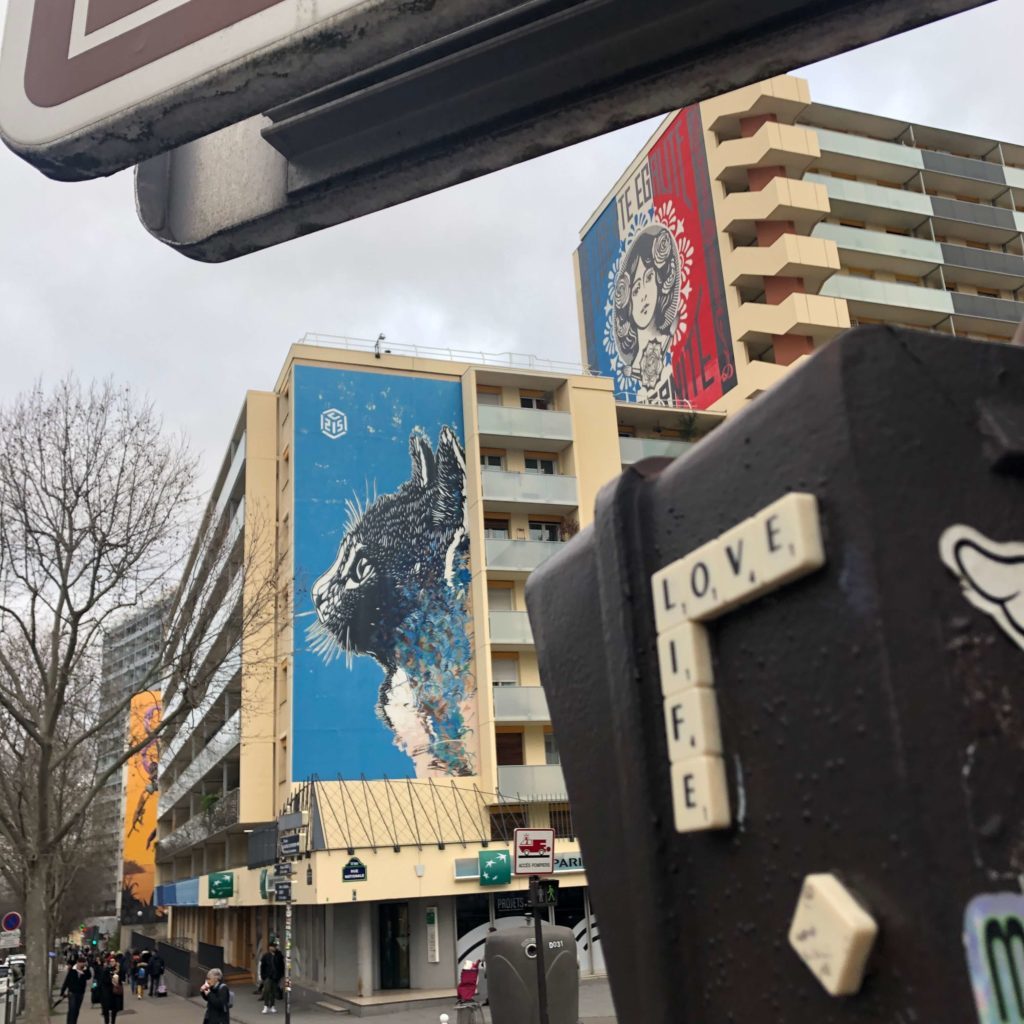 street art 
musée à ciel ouvert 
13ème arrondissement 

