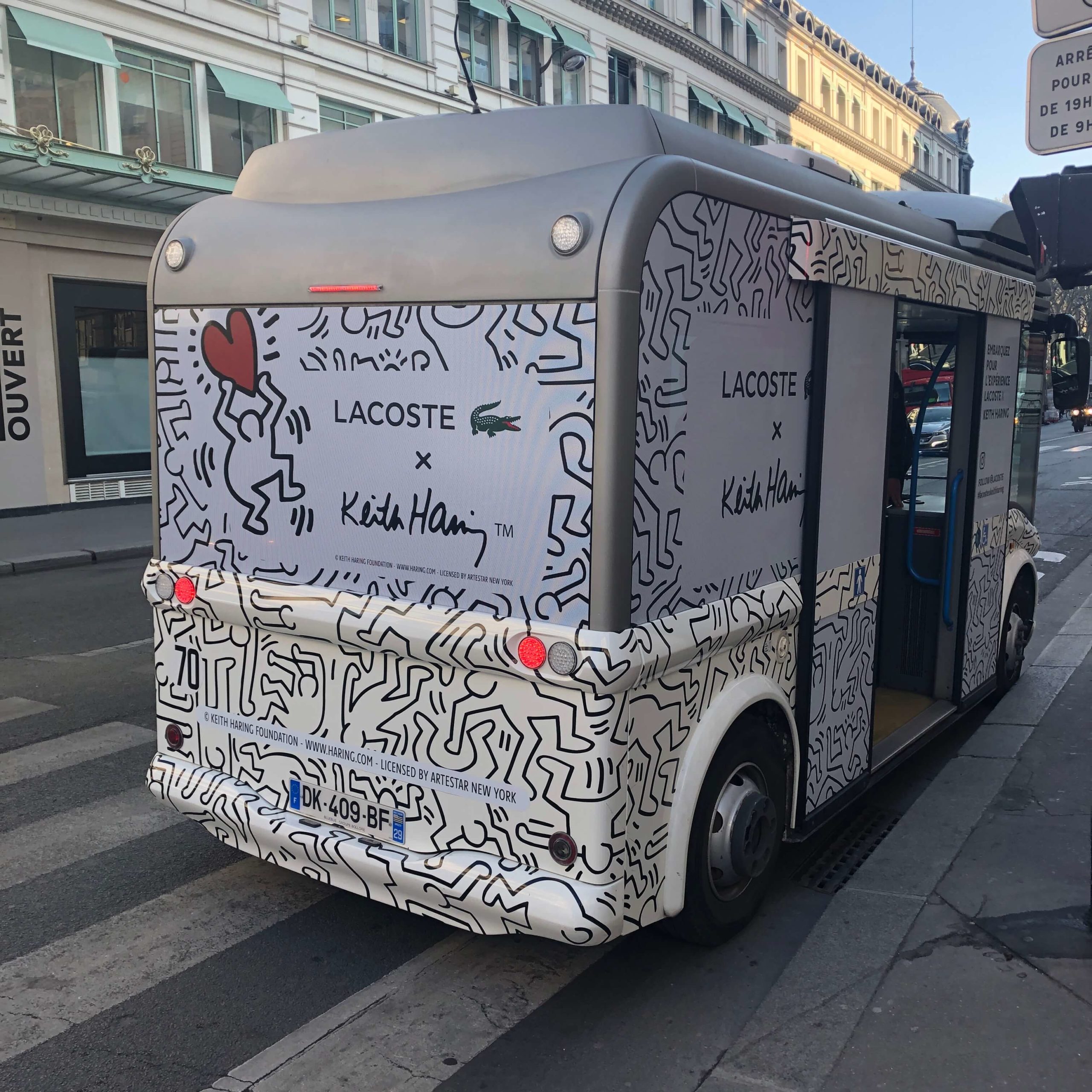 Lacoste Keith Haring Team building graffiti et street art