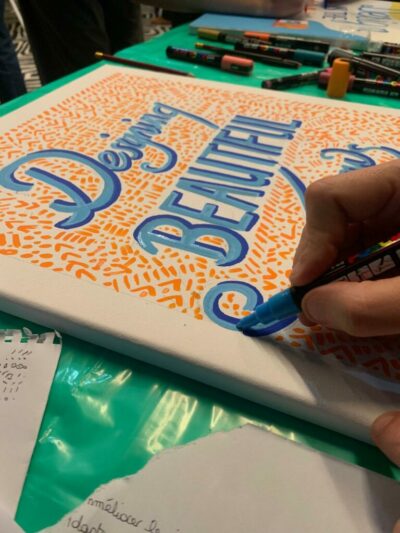 Fresque participative et Team Building Street Art et graffiti RSE