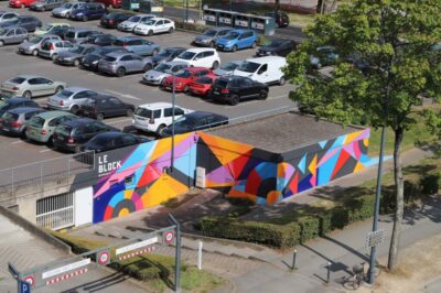 Fresque murale - Commande artistique mécénat d'artiste
